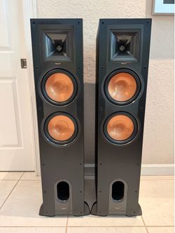 Klipsch R-28F Reference Floor Speakers with dual 8" woofers!
