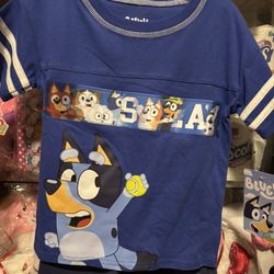 3T Toddler Boy Bluey Outfit Sets 2-piece