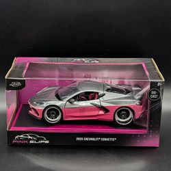 Jada 2020 Pink Slip Corvette 1:24 Scale 