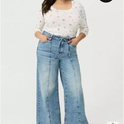 Torrid high rise baggy wide leg stretch + RIGID