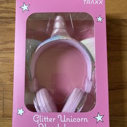 NWT Glitter Unicorn Headphones 