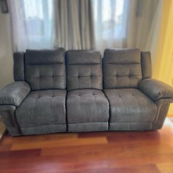 3 Pc Reclining Couch