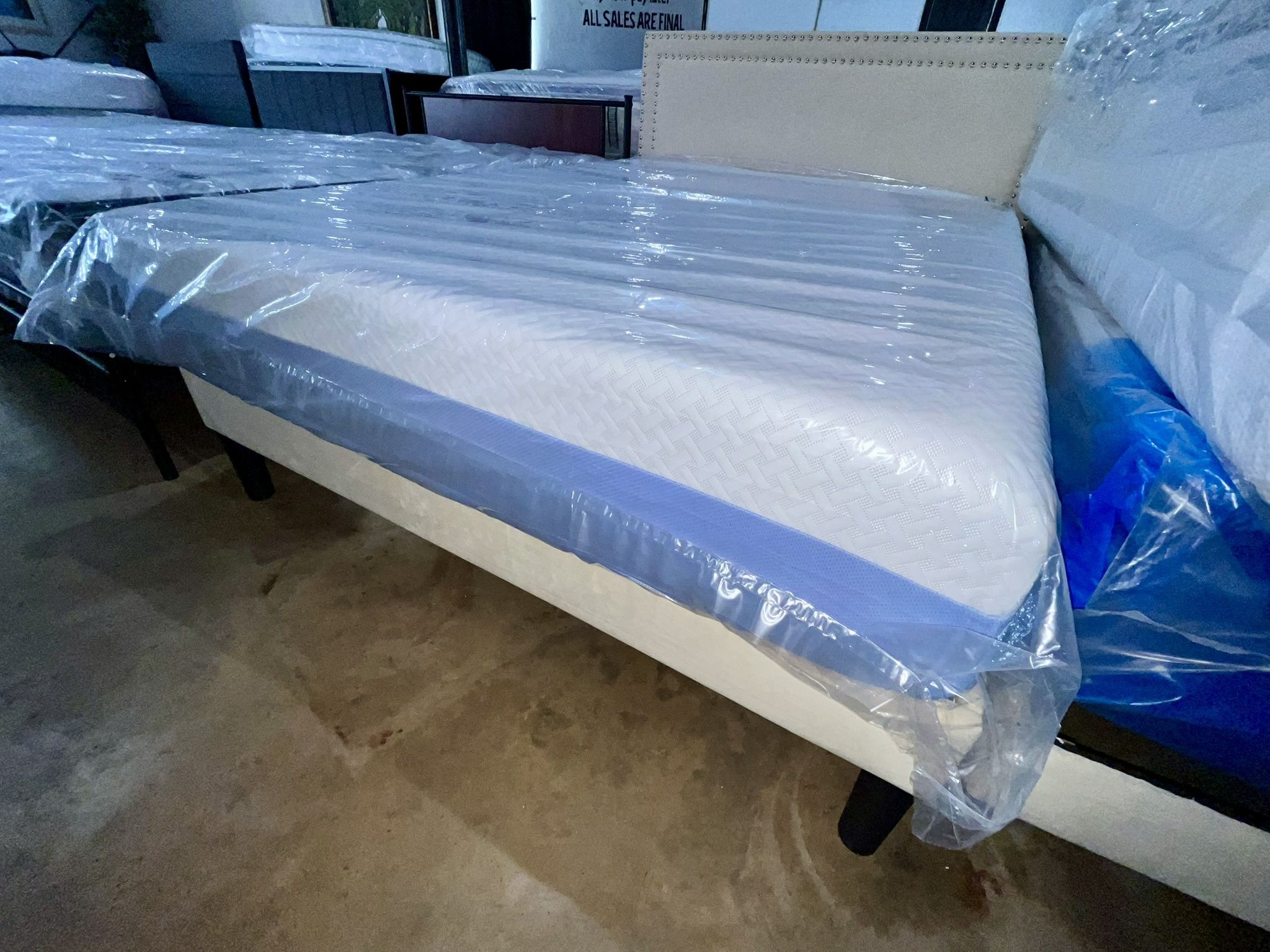 New Year Special ⭐️ Cool Comfort, No Stress: $0 Down & 100 Days to Pay ⭐️ New 12” Inch Queen Size Cooling Gel Memory Foam Mattress ⭐️