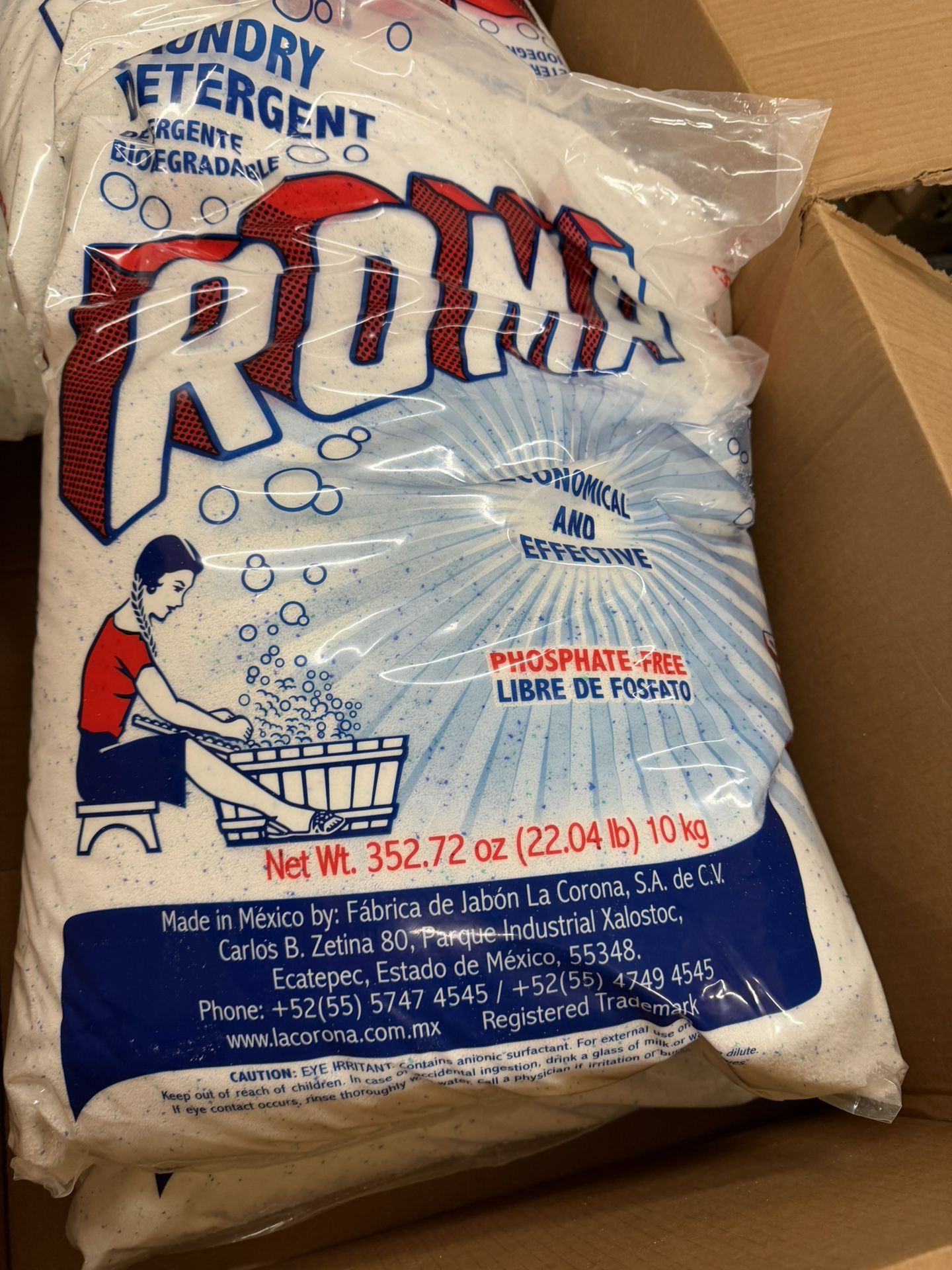 Roma Laundry Detergent 22lb Bag
