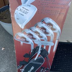 Ladies Complete Iron Set  R. Hand With  Bag