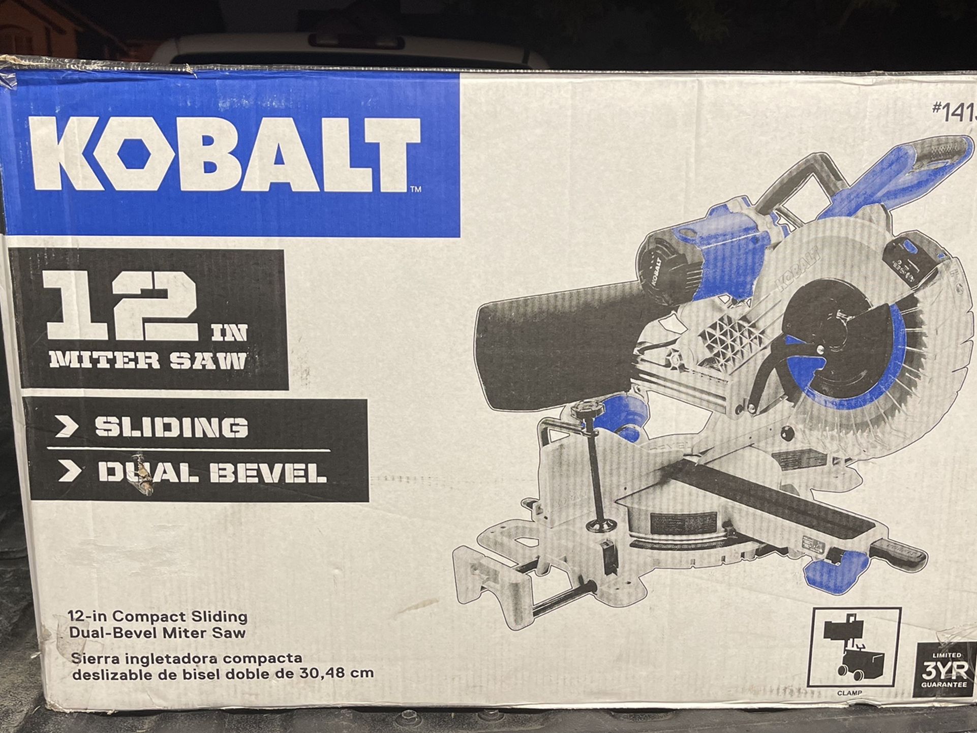 12” Kobalt Miter Saw Brand New In The Box