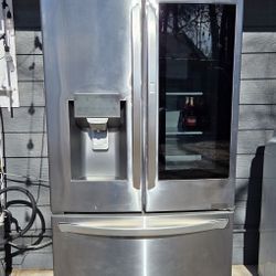 36 Inch Smart Counter Depth French Door Refrigerator with 21.9 cu. ft. Total Capacity, WiFi, InstaView™ Door-in-Door®, Dual Ice Maker, Smart Cooling™,