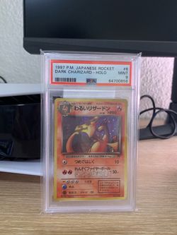 Japanese Dark Charizard PSA 9