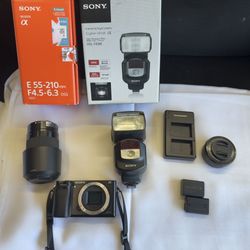 Sony A6000 Mirrorless Camera Bundle