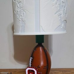 Ou Football Themed Table Lamp 