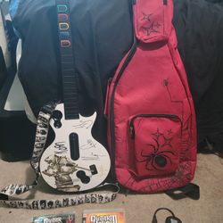 Rare Guitar Hero Korn Les Paul Guitar Ps3 Bundle