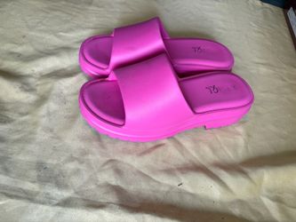 Pink sandals