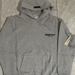 Grey Essential Hoodie 