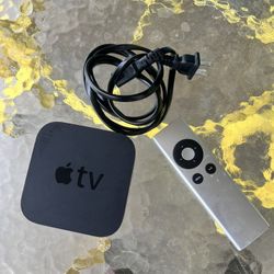 Apple TV With Remote