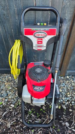 Simpson 3000 PSI Gas Pressure Washer (2.4 GPM) – Powered by Honda GCV190 – Fully Tuned & Ready!