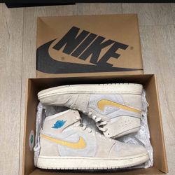 Air Jordan 1 Zoom Comfort 2 Light Orewood Citrus 