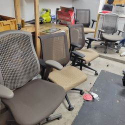 Herman Miller And Steelcase Chairs