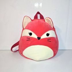 Squishmallows 'Fifi the Red Fox' Plush Backpack 10 Inch Colorful Outerwear NWOT