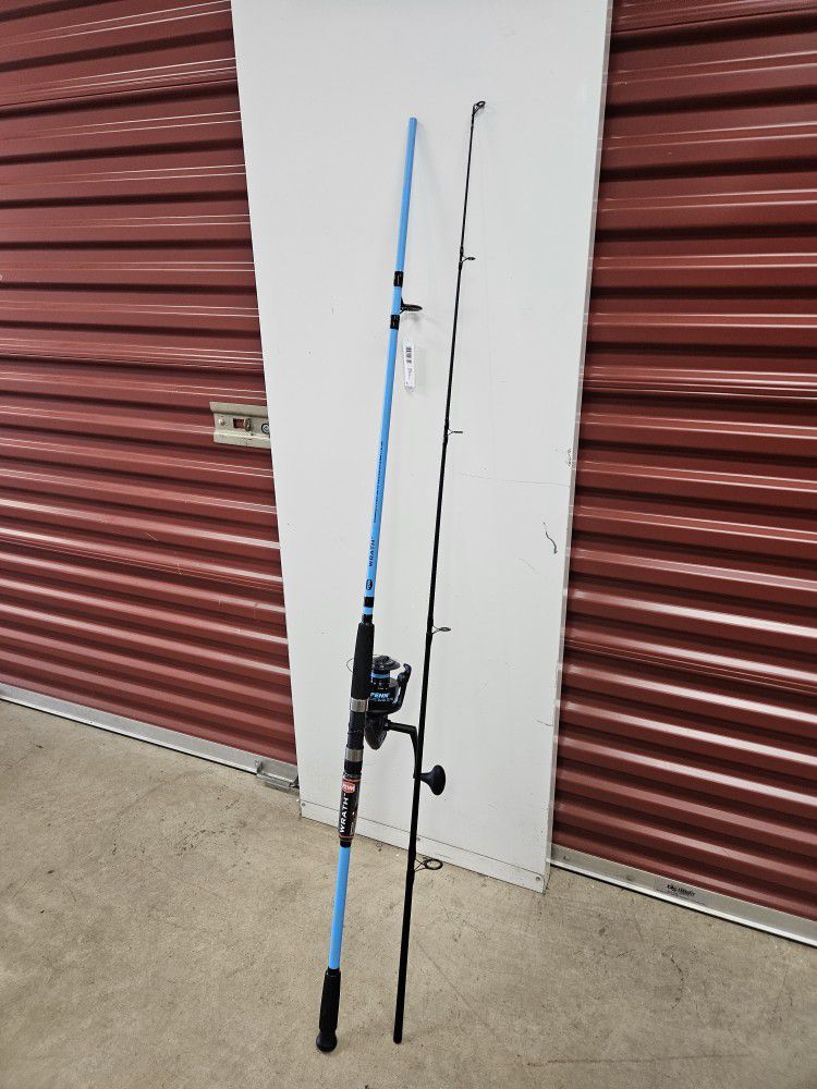 PENN 10 Wrath Fishing Rod and Reel Spinning Combo