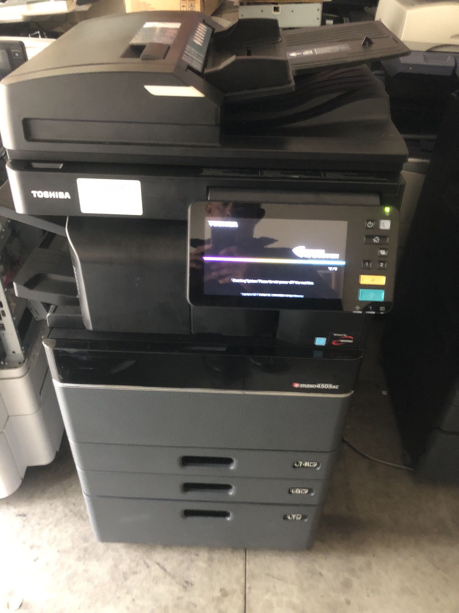 Toshiba Estudio 4505ac Color Copier/print/scan/finisher