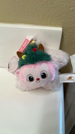 Pop mart Xmas light up keychain new