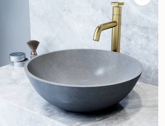 Vigo Bathroom Vessel Sink Gray - New
