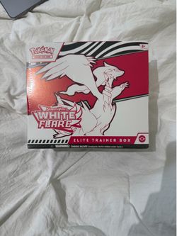 Unopened Pokémon Scarlet & Violet: White Flare Elite Trainer Box
