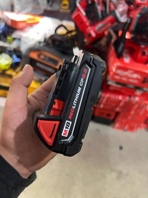 MILWAUKEE M18 BATTERY 2.0 AH $45