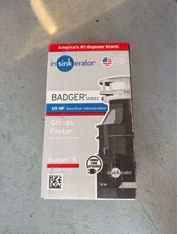 InSinkErator Badger 5 Garbage Disposal 1/2 HP
