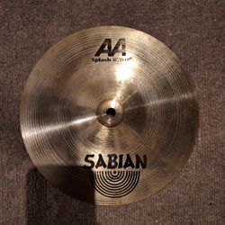 Sabian AA 10 Inch Splash Cymbal!