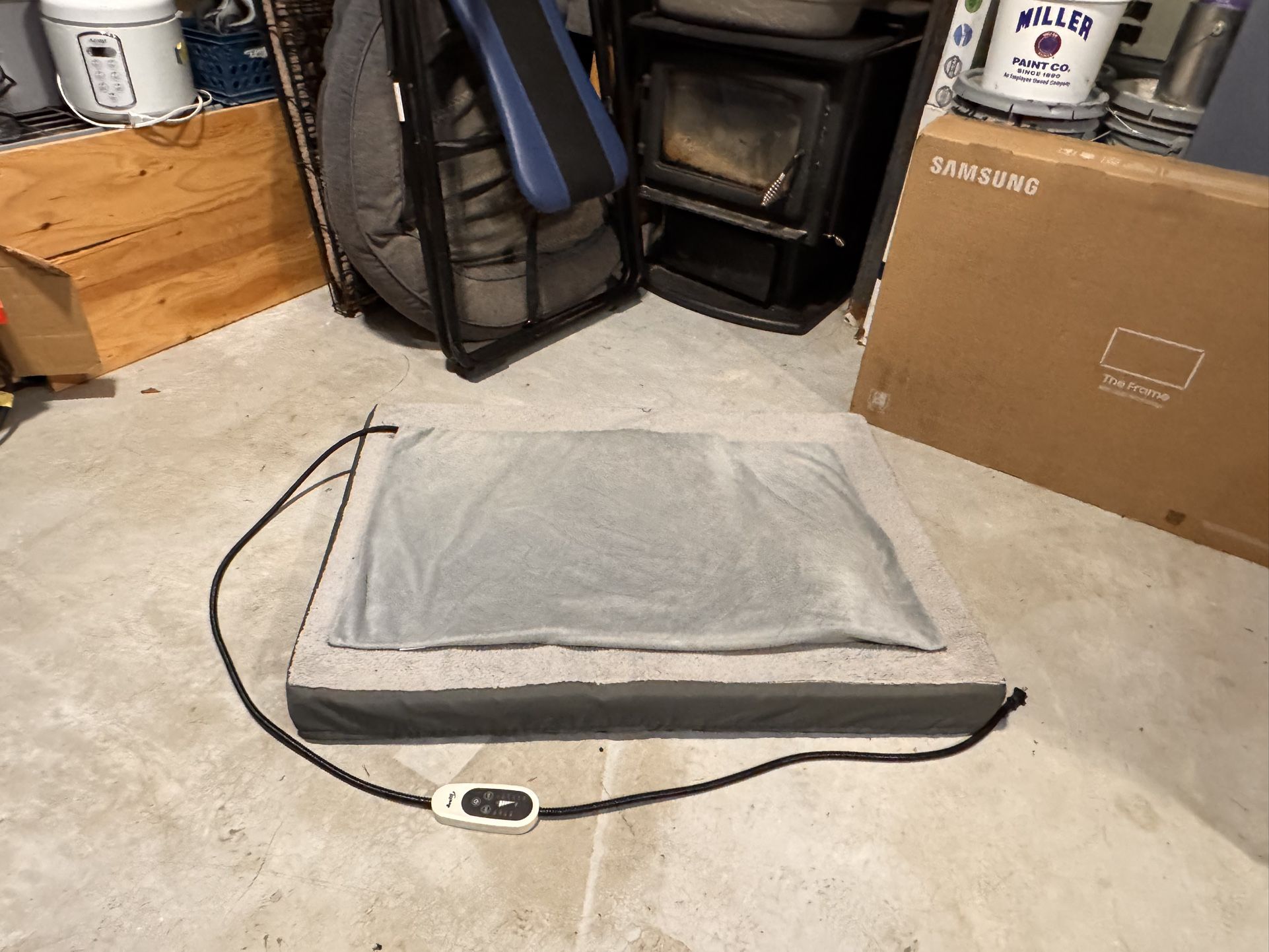 Large Dog Mat With Heated Pad