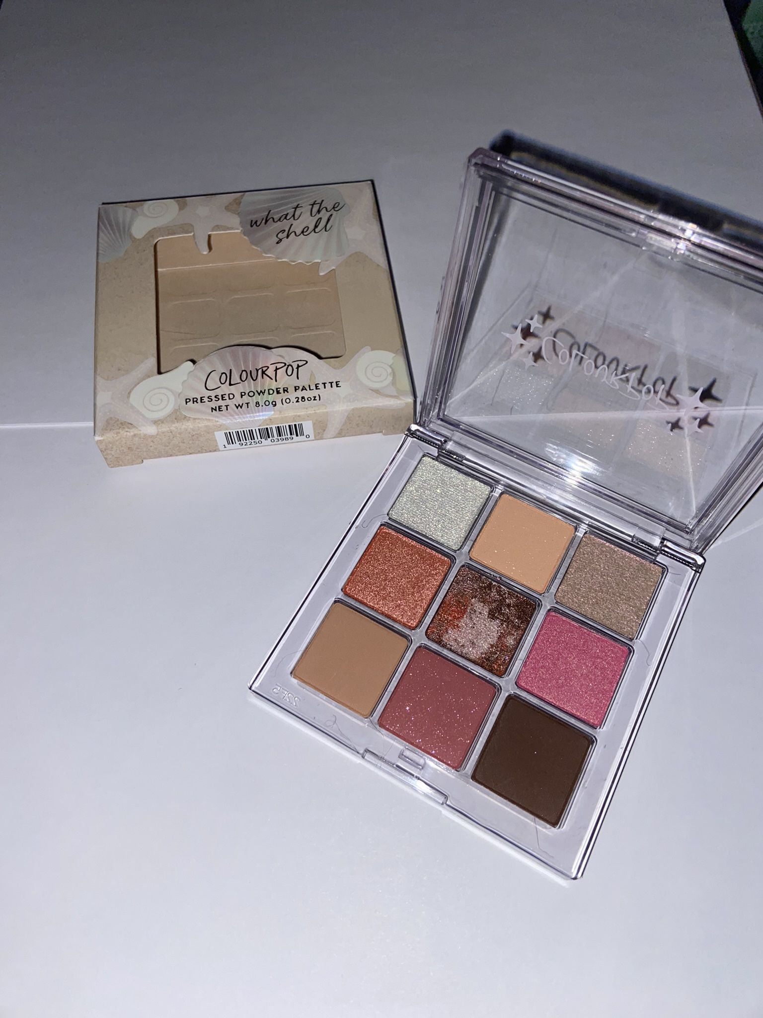 Colourpop What The Shell Pressed Powder Eyeshadow Palette New Auth
