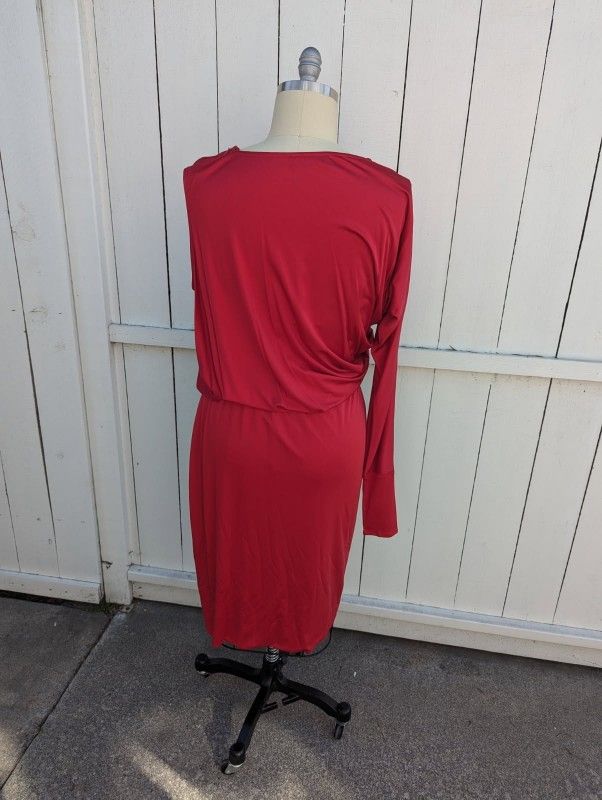 jersey dress custom Red Red Dress. Size 16 Hunting