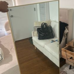 Gold Trim mirror