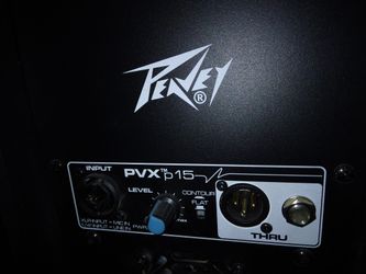 Peavey Pvxp15 Powered Loud Speakers