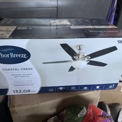NEW Harbor Breeze Ceiling Fan 52” LED (sealed box)”