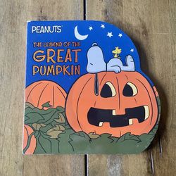 Peanuts “The Legend Of The Great Pumpkin” Hardcover Book - Charlie Brown