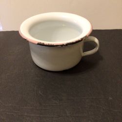 Vintage Rare Enamelware Krueger Kids Pot