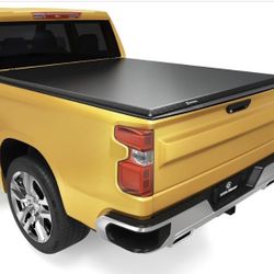 2019-2025 Silverado / Sierra 1500 Soft Tri Fold Tonneau Cover for 6.6ft Bed - BRAND NEW