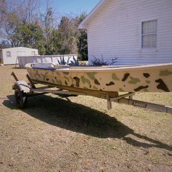 12 Foot Boat With Trailer