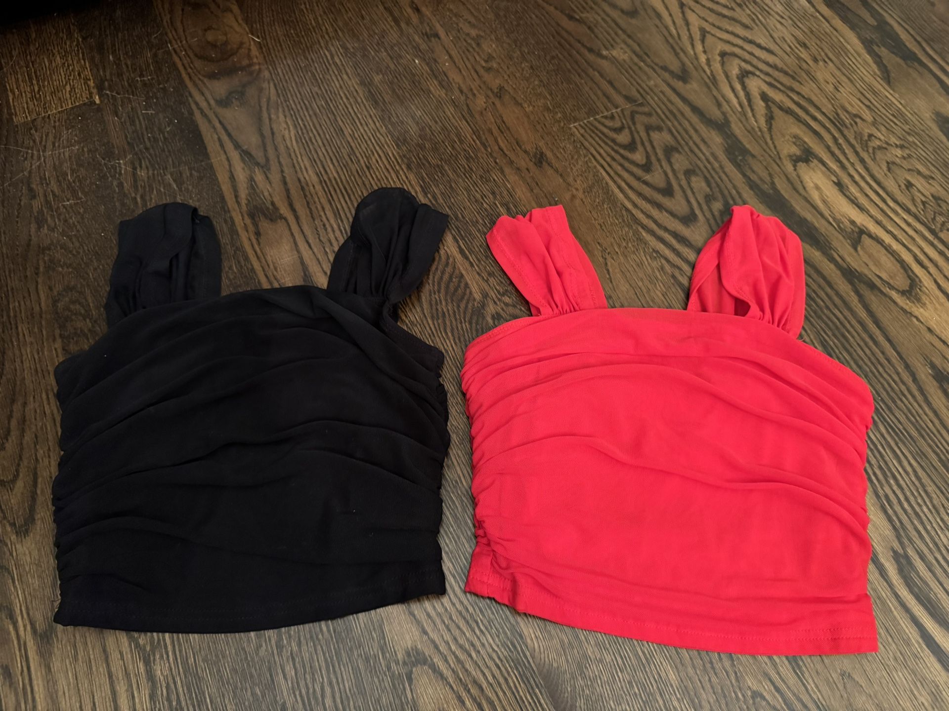 Black And Red Tank Top, Size XS 