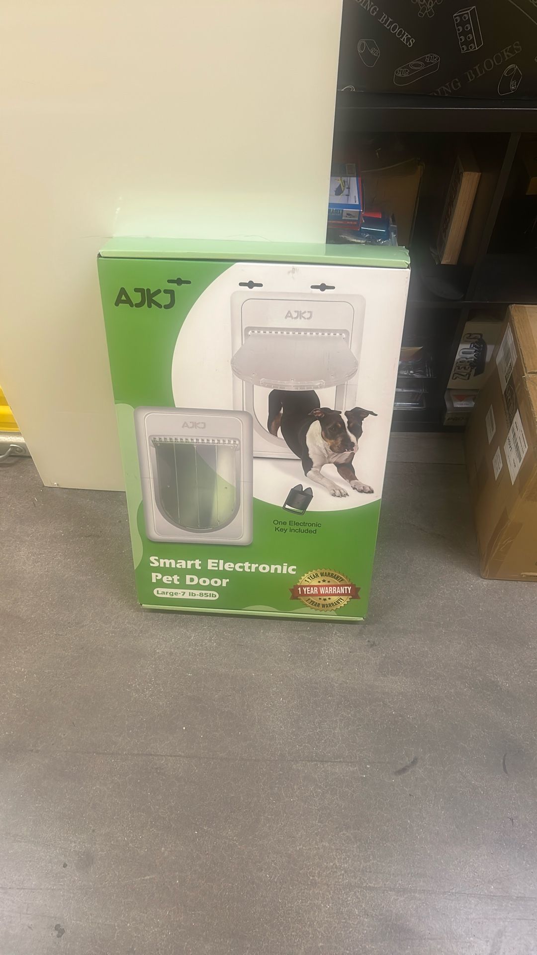 Smart Pet Door One Electronic Key Included