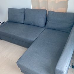 Sectional Sofa, Sleeper, With Storage 