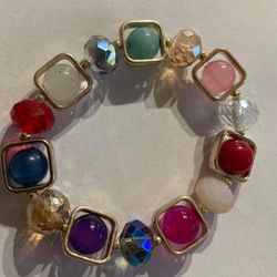 Bracelet brazalete woman BEADED STRETCH BRACELET $5