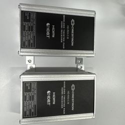 2 CRESTRON HD-RX3-C-B SHIELDED TWISTED PAIR HMDI RECEIVER w/AC ADAPTER EX! (b)