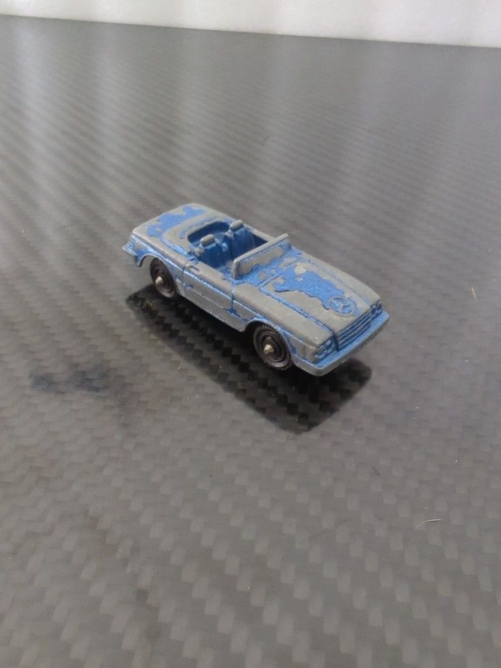 VTG Mercedes Benz 450 SL TootsieToy Convertible Toy Car Diecast USA 2.25 “