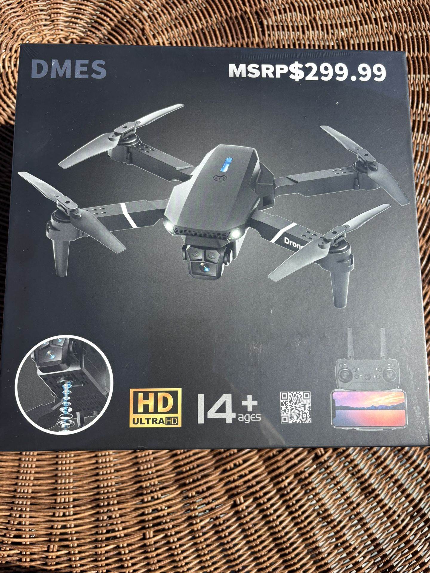 Brand New-DME Drone with Dual HD Cameras