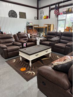 Rustic living room