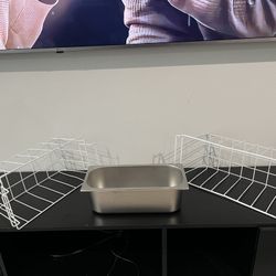 Gelato Pan And 2 Display Racks 