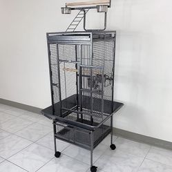 (New in Box) $130 Bird Cage 61-inch Tall with Rolling Stand for for Parrots Parakeets Conures Lovebird Cockatoo